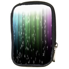 Numerical Animation Random Stripes Rainbow Space Compact Camera Cases by Mariart