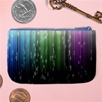 Numerical Animation Random Stripes Rainbow Space Large Coin Purse Back