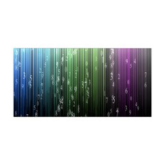 Numerical Animation Random Stripes Rainbow Space Yoga Headband