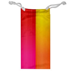 Rainbow Stripes Vertical Lines Colorful Blue Pink Orange Green Jewelry Bag