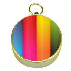 Rainbow Stripes Vertical Lines Colorful Blue Pink Orange Green Gold Compasses by Mariart