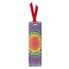 Rainbow Mandala Circle Small Book Marks