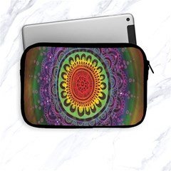 Rainbow Mandala Circle Apple Ipad Mini Zipper Cases by Mariart