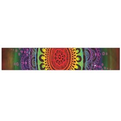 Rainbow Mandala Circle Flano Scarf (large) by Mariart