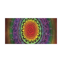 Rainbow Mandala Circle Yoga Headband by Mariart