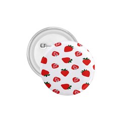 Red Fruit Strawberry Pattern 1 75  Buttons