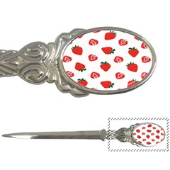 Red Fruit Strawberry Pattern Letter Openers