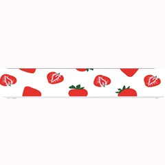 Red Fruit Strawberry Pattern Small Bar Mats