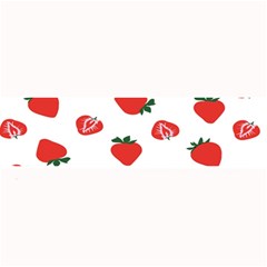 Red Fruit Strawberry Pattern Large Bar Mats by Mariart