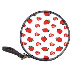 Red Fruit Strawberry Pattern Classic 20-cd Wallets by Mariart