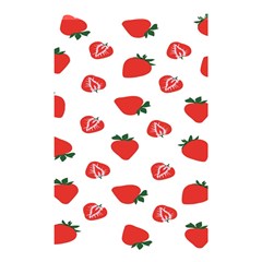 Red Fruit Strawberry Pattern Shower Curtain 48  X 72  (small) 