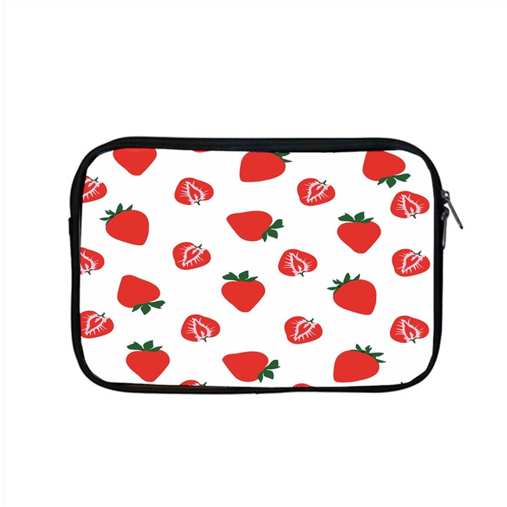 Red Fruit Strawberry Pattern Apple MacBook Pro 15  Zipper Case