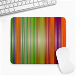 Rainbow Stripes Vertical Colorful Bright Large Mousepads Front