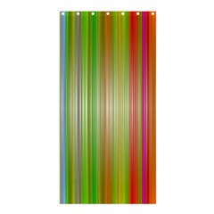 Rainbow Stripes Vertical Colorful Bright Shower Curtain 36  X 72  (stall) 