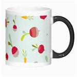 Root Vegetables Pattern Carrots Morph Mugs Right