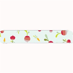 Root Vegetables Pattern Carrots Small Bar Mats