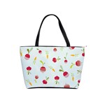 Root Vegetables Pattern Carrots Shoulder Handbags Front