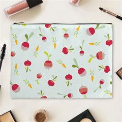 Root Vegetables Pattern Carrots Cosmetic Bag (xl)