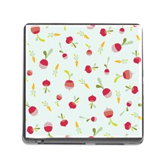 Root Vegetables Pattern Carrots Memory Card Reader (square) by Mariart