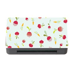 Root Vegetables Pattern Carrots Memory Card Reader With Cf