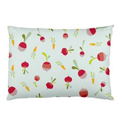 Root Vegetables Pattern Carrots Pillow Case (two Sides) by Mariart