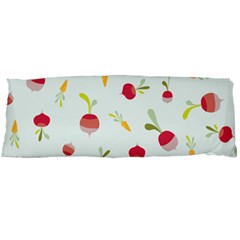 Root Vegetables Pattern Carrots Body Pillow Case (dakimakura) by Mariart