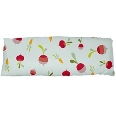 Root Vegetables Pattern Carrots Body Pillow Case Dakimakura (two Sides)