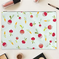 Root Vegetables Pattern Carrots Cosmetic Bag (xxl) 