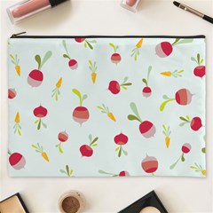 Root Vegetables Pattern Carrots Cosmetic Bag (xxxl)  by Mariart