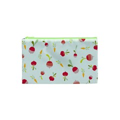 Root Vegetables Pattern Carrots Cosmetic Bag (xs) by Mariart