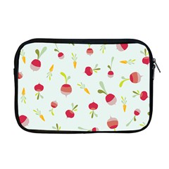 Root Vegetables Pattern Carrots Apple Macbook Pro 17  Zipper Case