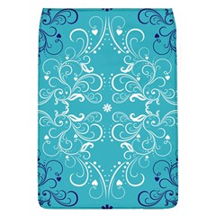 Repeatable Patterns Shutterstock Blue Leaf Heart Love Flap Covers (l) 