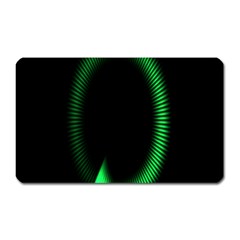 Rotating Ring Loading Circle Various Colors Loop Motion Green Magnet (rectangular)