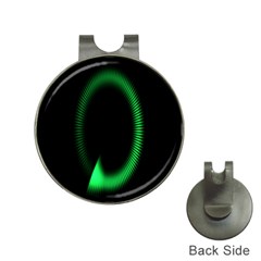 Rotating Ring Loading Circle Various Colors Loop Motion Green Hat Clips With Golf Markers