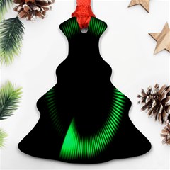 Rotating Ring Loading Circle Various Colors Loop Motion Green Ornament (christmas Tree)  by Mariart