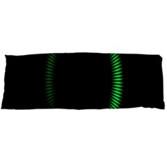 Rotating Ring Loading Circle Various Colors Loop Motion Green Body Pillow Case (dakimakura)