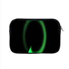 Rotating Ring Loading Circle Various Colors Loop Motion Green Apple Macbook Pro 15  Zipper Case by Mariart