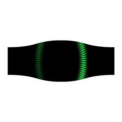 Rotating Ring Loading Circle Various Colors Loop Motion Green Stretchable Headband by Mariart