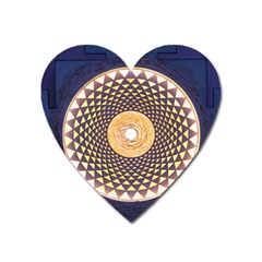 Sahasrara Blue Heart Magnet