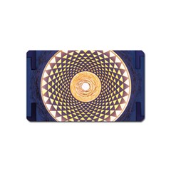 Sahasrara Blue Magnet (name Card)