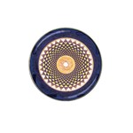 Sahasrara Blue Hat Clip Ball Marker (4 pack) Front