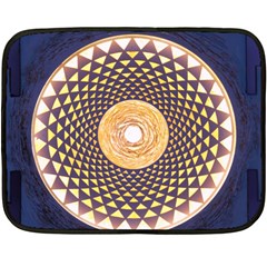 Sahasrara Blue Fleece Blanket (mini)