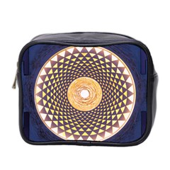 Sahasrara Blue Mini Toiletries Bag 2-side