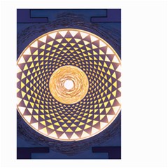 Sahasrara Blue Small Garden Flag (two Sides)