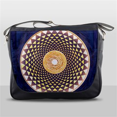 Sahasrara Blue Messenger Bags