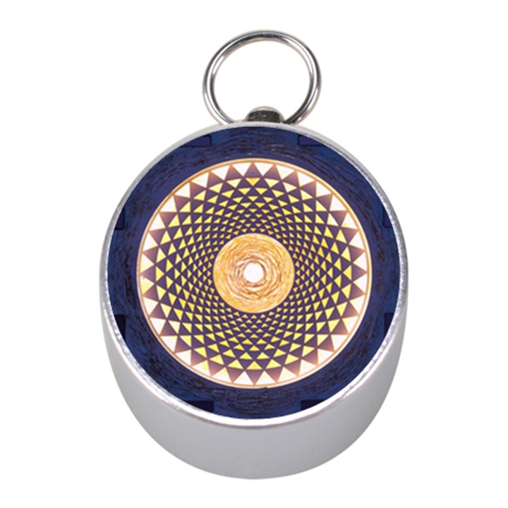 Sahasrara Blue Mini Silver Compasses