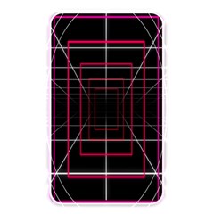 Retro Neon Grid Squares And Circle Pop Loop Motion Background Plaid Memory Card Reader by Mariart