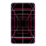 Retro Neon Grid Squares And Circle Pop Loop Motion Background Plaid Memory Card Reader Front