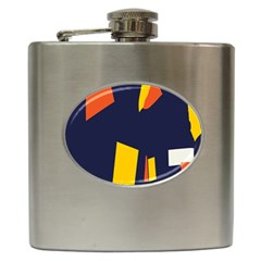 Slider Explore Further Hip Flask (6 Oz) by Mariart