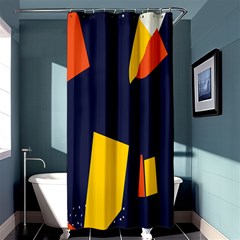 Slider Explore Further Shower Curtain 36  X 72  (stall) 